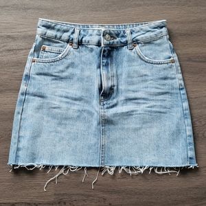 Topshop Jean Skirt